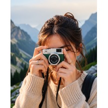 Mini Dijital Kamera 1080p Hd Ips Ekran 4k Lens