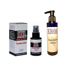 Süper Muzice Hot Xxl Peak Power For Men Sprey 50 Ml Eros Natural Lubricant 125ml