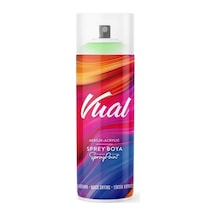 Akçalı Vual Sprey Boya 400 Ml Ral 9005 - Siyah Mat
