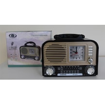 Everton Rt-670 Bluetooth Usb-micro Sd Saatli Nostaljik Radyo