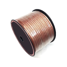 Class 2x2.50 MM Hoparlör Seslendirme Kablosu 15metre Şeffaf
