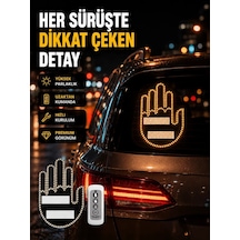 Lb Uzaktan Kumandalı Led El Park Uyarı Cihazı Suya Dayanıklı Enerji Tasarruflu