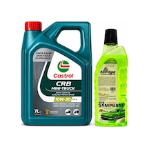 Castrol 10W-30 Tection F-tr Mını-truck 7 L + Oto Şampuan 1000 ML