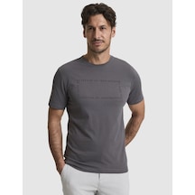 Pierre Cardin Erkek Koyu Gri Tişört 50327871-vr080