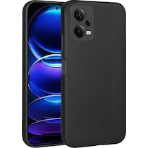 Subutu Redmi Note 12 5g Kılıf Sbt Premier Silikon Kapak - Siyah Siyah