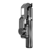 Işıklı Gimbal Destekli Tripod Bluetooth Kumandalı 100 Cm Selfie Çubuğu Ayarlanabilir Telefon Tutucu