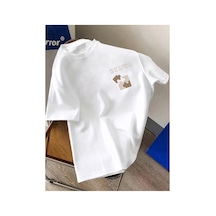 Tarzsokak Unisex Believe In Yourself Baskılı Tasarım Beyaz