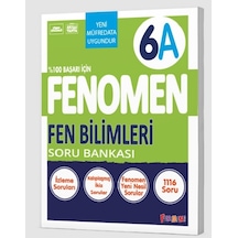 Fenomen Okul 2026 6. Sınıf Fen Bilimleri A Soru Bankası Yeni Nesile Kolay Geçiş Güncel Müfredat