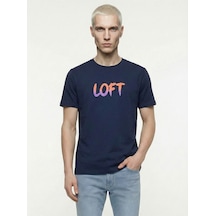 LOFT Regular Fit Erkek Tshirt K.kol Lf2041101 Q1.v1 Lacivert