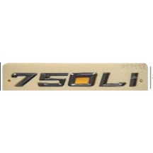 750li Krom Bagaj Yazısı 3a 3d 3abs