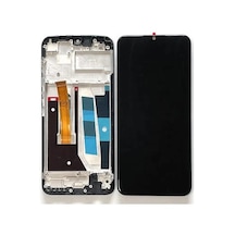 Realme C11 Lcd Ekran Dokunmatik Çıtalı Siyah