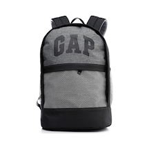 Gap Sırt Çantası Çift Bölmeli Gri Siyah Gap.03499