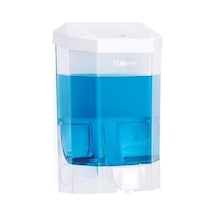 Duvara Monteli 500 Ml Şeffaf Sıvı Sabunluk Ve Dezenfektan Makinesi Turuncu - 851026013 Turuncu