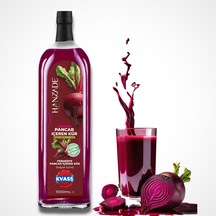 Hanzade Bitkisel Pancar Kvass Kırmızı Pancar Kür Cam 1 L