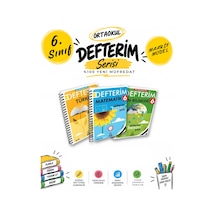 Arı Yayıncılık 6. Sınıf Türkçe-matematik-fen Bilimleri Defterim Konu Anlatımlı Ders Defteri Seti
