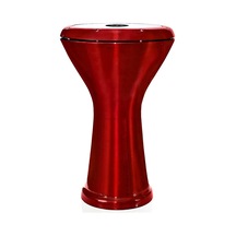 Vatan 3025 Mısır Darbuka, Boyalı, 22 Cm Çap, Gr. L, Kırmızı