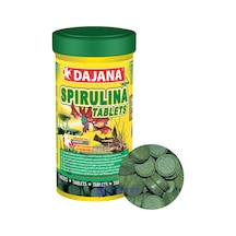 Dajana Spirulina Tablet Balık Yemi 10 Adet Açık