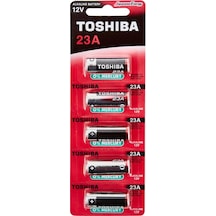 Toshiba 23A 12V Alkalin Pil 5'li