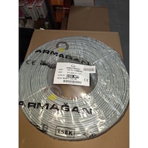 Armağan Kablo 250 Metre %100 Bakır 2+1 2 X 0, 50mm Cctv Kablo