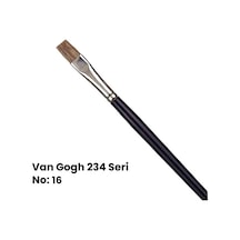 Van Gogh 234 Seri Öküz Kulağı Kılı Düz Kesik Uçlu Fırça No 16