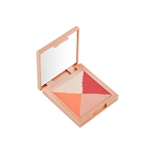 4'lü Toz Far Coral Reef 02 Mat & Işıltılı Talc Free Hyalüronik Asit & E Vitamini / My Joy Eyeshadow Quad Çok Renkli