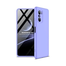 Redmi K40 Pro Uyumlu Silikon Kılıf - Pastel Renk Tonu Kamera Korumalı Esnek Kapak - Lila Lila