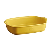 Emile Henry Fırın Kabı Dikdörtgen 30 x 19 cm Mat Sarı/Provence Ye Mat Sarı