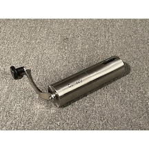 Ximistore9 Stainless Steel Silver El Manual Kahve Değiştirici 18.5x4.9cm - Cornesty Gümüş