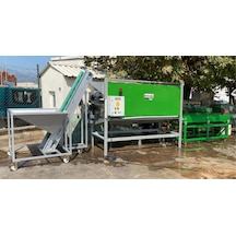 Kadıoğlu Magnum 3 - 3 Metre Çift Tamburlu Fırçalı Yatay Ceviz Soyma Makinesi