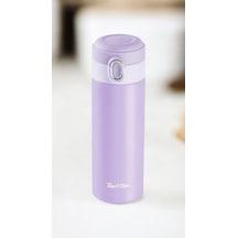 Tantitoni Çelik Termos 400 Ml Mor Açık Mor