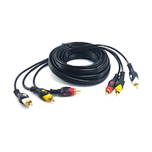 Kablo 3Rca 3Rca 15Mt