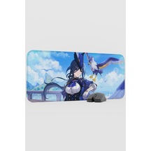 Clorinde Genshin Impact Anime Gacha V5 - 70x30 Xl Gaming Mouse Pad Fare Altlığı