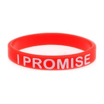 Lebron James Kırmızı I Promise Bileklik Kırmızı Kırmızı