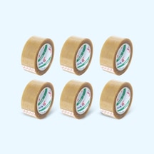 45 Mm X 100 Mt Solvent Akrilik Koli Bandı 6 Adet 1