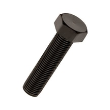 M10 25 Metrik Çelik Civata 8.8 Dın 933 50 Adet 8 MM X 60 MM