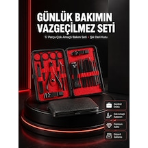 17 Parçalık Profesyonel Manikür Seti Paslanmaz Çelik Yeni Nesil - Lisinya
