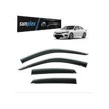 Sunplex Kromlu Cam Rüzgarlığı Honda Civic 2022-2025 İle Uyumlu