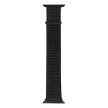 Apple Uyumlu  Watch 44mm Kordon Band-03 Serisi Hasır Strap Kayış-siyah