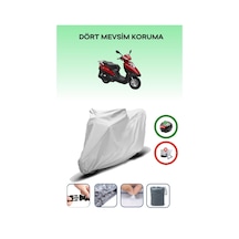 Haojue Hj 125t-10 Gri Motosiklet Brandası Arka Çanta Uyumlu