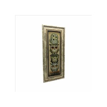 Sevimli Baykuşlar Baskılı Taş Tablo 20x46