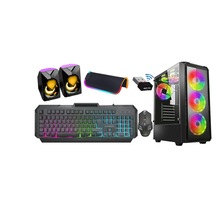 Xaser XSR728 i5-3470 16 GB 256 GB SSD 4 GB GT740 24" Free Dos Masaüstü Oyuncu Bilgisayarı
