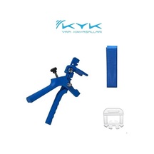 Kyk Seramik Tesviye Sistemi Kama 100 + Pense + Klips 1mm 200