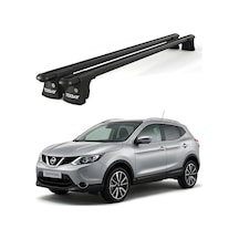 Trio-ı Nissan Qashqai 2013 Ve Sonrası Uyumlu Siyah Kilitli Ara Atkı 120cm Port Bagaj Tavan Barı