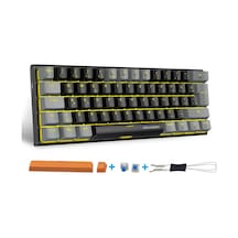 Mini T9 Mekanik Oyuncu Klavyesi Blue Switch Türkçe Mekanik Oyun Klavyesi