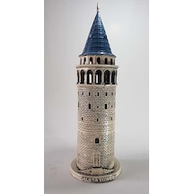 Galata Kulesi Biblo Bej 41 Cm