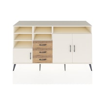 Kronos Konsol 7 Raflı 3 Çekmeceli 3 Kapaklı 176x59x99 Aytaşı-ayta Aytaşı-aytaşı/çam