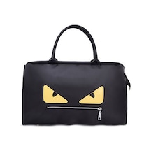 Büyük Kapasiteli Hafif Taşınabilir Kadın Seyahat Çantası Siyah