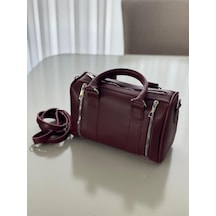 Öznora El Ve Omuz Çanta Dolce City Model Bordo