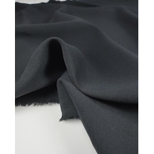 Telalı Siyah Renkte Krep Kumaş En 140 Cm X Boy 190 Cm -9603 Renkli