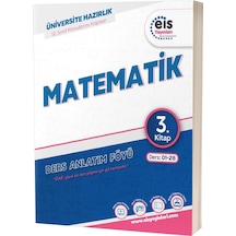 Eis Yks Daf Matematik 3. Kitap Mavi Seri Ders Anlatım Föyü